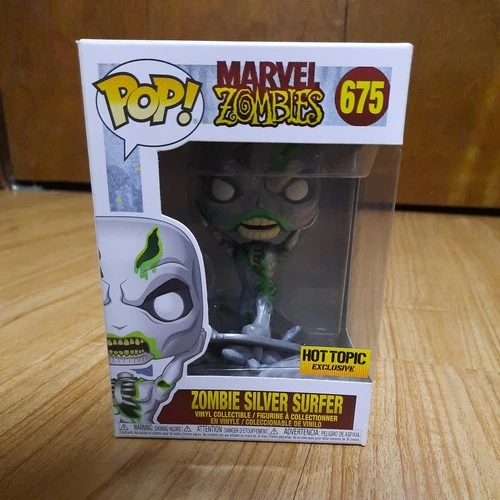FUNKO POP! VINYL: MARVEL ZOMBIES - ZOMBIE SILVER SURFER 675 NIB