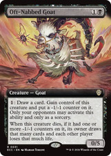 x1 Oft-Nabbed Goat - Extended Art R MTG Commander: Lorwyn Eclipsed M/NM, English