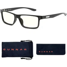 GUNNAR - Vertex Computer Glasses with Blue Light Reduction , Clear Lenses - Onyx