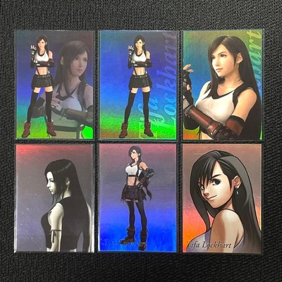 Final Fantasy VII Tifa Digital Trading Card Set 2 with Premium and Premium Plus
