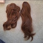 Lulla Bella Clip In Pony Tail Golden Brunette Easy Glam Up Do cruise wedding etc — photo 5