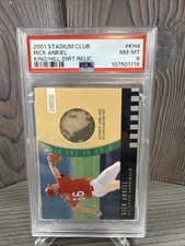 2000 Topps Stadium Club King Of The Hill Rick Ankiel Game-Used Dirt #KH4