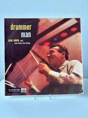 Drummer Man GENE KRUPA Anita O`Day Roy Eldridge Vinyl LP HMV His Master's Voice
