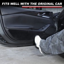 Door Side Anti-kick Anti-dirty Guard Cover Trim Pad For Mazda Mx-5 Miata 16-25