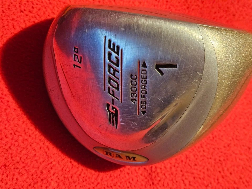 Ram G-Force 1, 3, 5 Woods & 4 Iron-Wood Graphite Shafts w / 3 Head Covers - Image 4 of 4