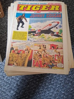 122 Tiger and Jag Comics 5th April 1969 7th August 1971