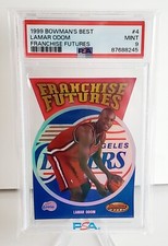 Lamar Odom 1999-00 Bowman's Best Franchise Future Die-Cut SP #4 - PSA 9 MINT