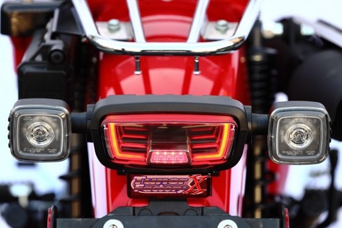 FIT Honda 2021-2024 CT125 INTEGRATED Turn Signals LED Taillight Smoked UK TUNNEL - Picture 11 of 11