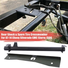 Rear Shock & Spare Tire Crossmember For 07-14 Chevy Silverado GMC Sierra 1500