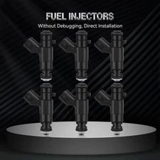For Cadillac CTS SRX STS Buick LaCrosse Rendezvous 3.6L 6pcs Fuel Injectors