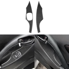 Real Carbon Fiber Interior Door Window Lift Panel Cover For Toyota Celica 00-05