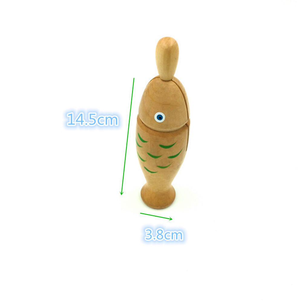 Orff Musical Instruments Wooden Fish Toys Percussion Instruments Wooden