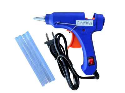 #ad Mini Hot Glue Gun with 4 Glue Sticks for Crafts School DIY Arts $8.95