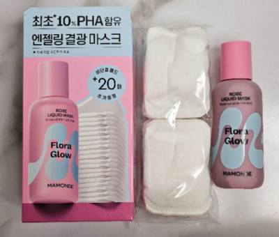 MAMONDE Flora Glow Rose Liquid Mask 80ml with GIFT K-BEAUTY