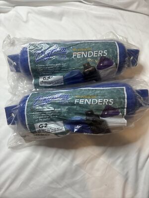 Polyform U.S. G-2 Twin Eye Fender 4.5'' X 15.5'' - Blue G-2-BLUE