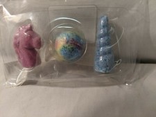 Unicorn bath bomb - Gift for Her - SET OF 3 Unicorn shaped ALICORN ball rainbow