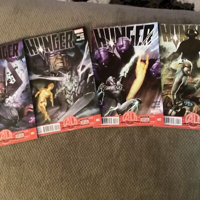 HUNGER 1-4 Complete Run! GALACTUS AGE OF ULTRON 2013 Marvel Comics
