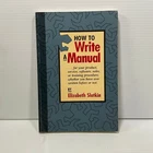 How to Write a Manual by Elizabeth Slatkin