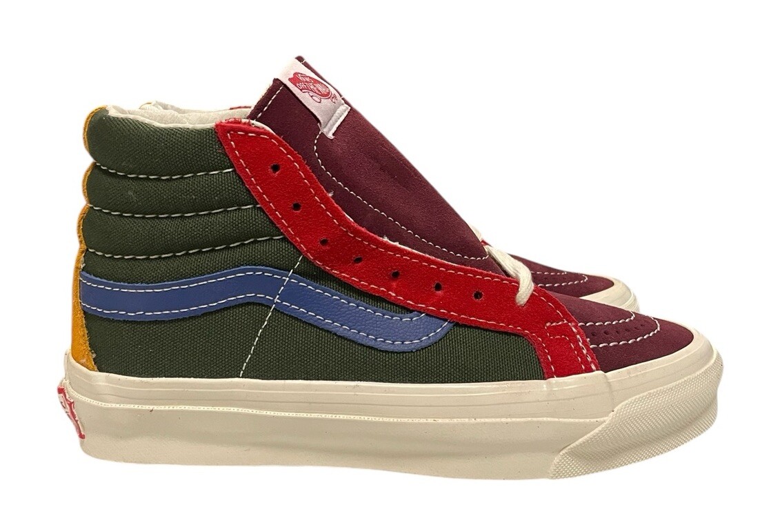 Vans OG Sk8-Hi LX Women’s Size Casual Skate Shoe Multicolor Sneaker Shoe