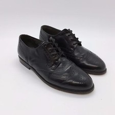 Eaton Men Black Dress Shoes Size 8.5