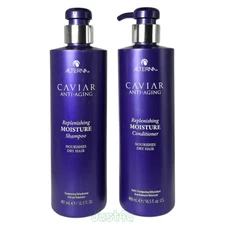 Alterna Caviar Anti Aging Replenishing Moisture Shampoo & Conditioner  16.5oz