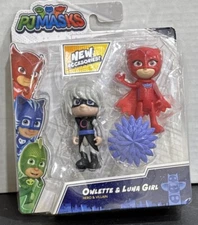Owlette & Luna Girl Hero & Villain PJ Masks Action Figure Set 3"