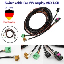USB AUX Kabelsatz für VW Golf 7 7.5 Connect Carplay MIB Radio Navi 5G0035222E DE