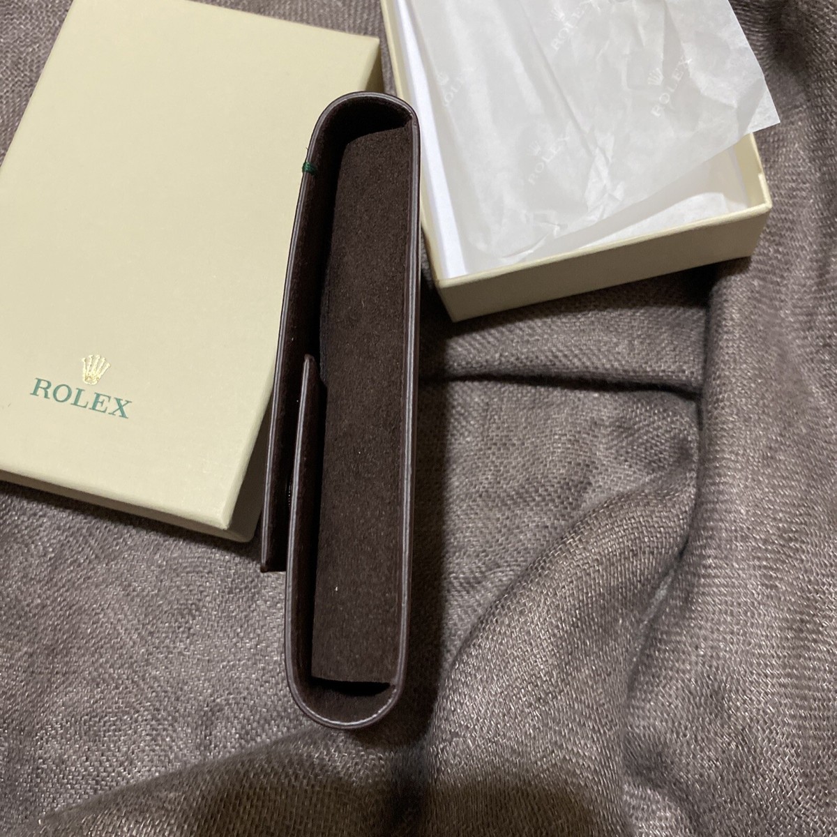 ROLEX ロレックス ブラウン レザー ケース ROLEX ロレックス ブラウン レザー ケース
