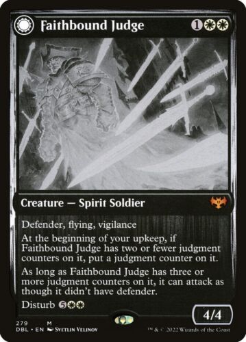 Faithbound Judge   Sinner's Judgment [Innistrad]- Magic: The Gathering - NM - Picture 1 of 1