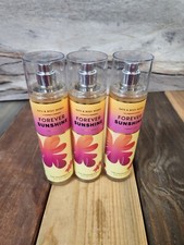 3PK Bath  Body Works Forever Sunshine Fragrance Body Mist Spray 8oz NEW