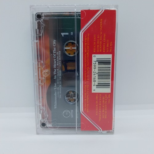 Whitesnake Live in the Heart of the City Cassette Tape 1980 Vintage - Picture 4 of 5