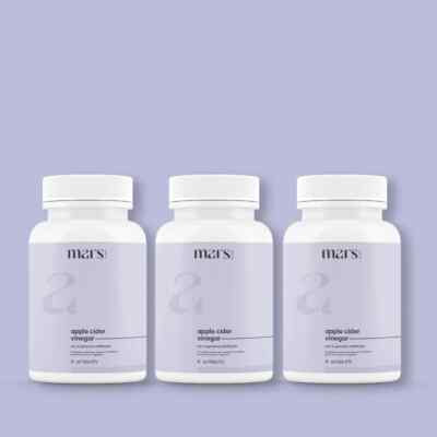 3 x Weight Loss - Apple Cider Vinegar with Garcinia Cambogia, L carnitine,