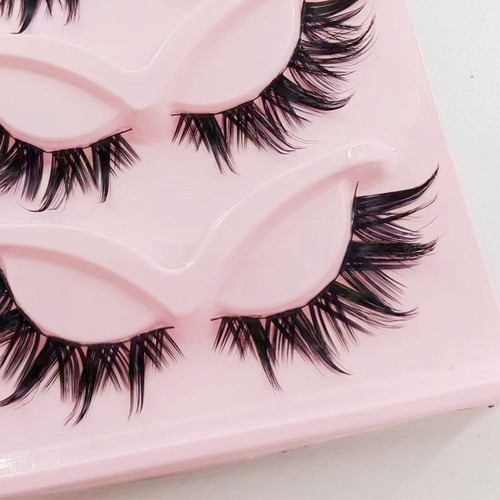 Natural Manga Lashes Black Band Mink Lashes Eyelash Extension - Picture 3 of 4