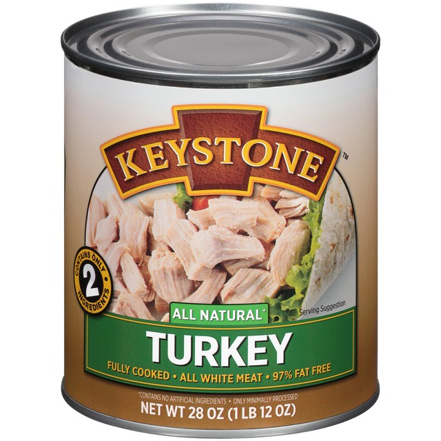 6 Pack Keystone Meats All Natural Canned Turkey, 28 Ounce eBay