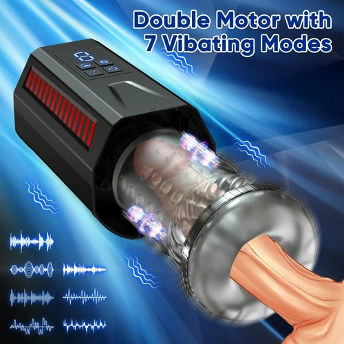 Male Masturbaters Automatic HandsFree Rotating Cup Thrusting Stroker Men Sex Toy - Picture 4 of 20