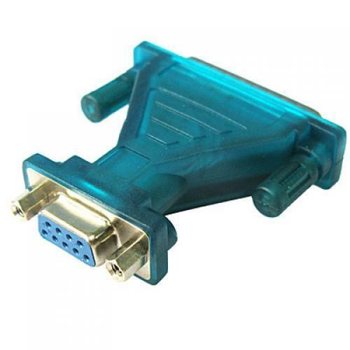 USB zu RS232 Verbindungsadapter + DB25 Stecker auf DB9 Buchsenstecker Adapter - Afbeelding 4 van 6