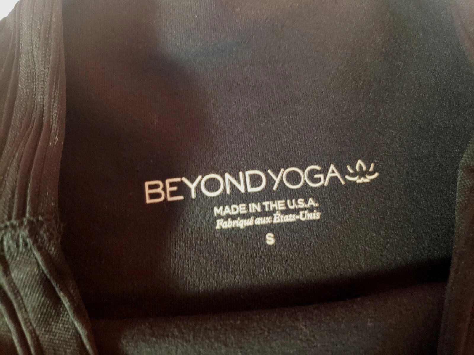 beyond-yoga high rise midi textured leggings