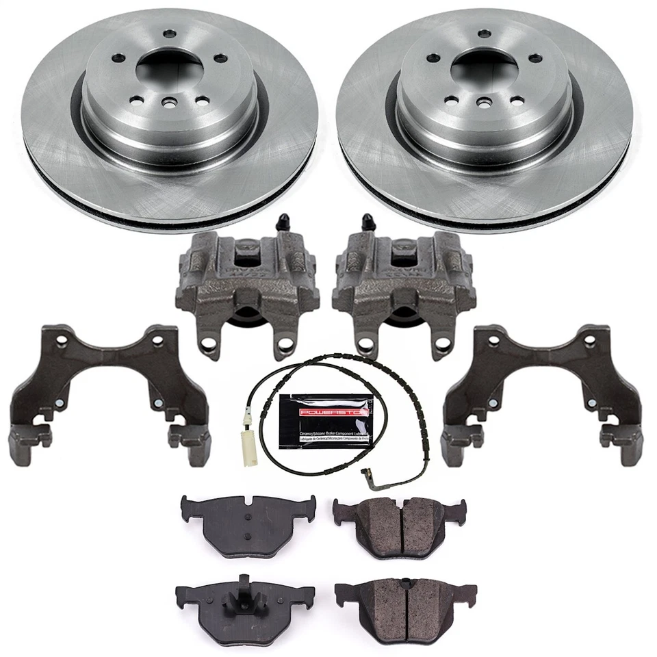 KCOE045 Kit de frenos Powerstop con pinzas juego de 2 ruedas trasero para 330 E93 serie 3 Foto 2 de 4