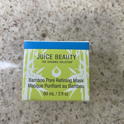 Juice Beauty Bamboo Pore Refining Mask NIB 2 fl oz. Organic Full Size 