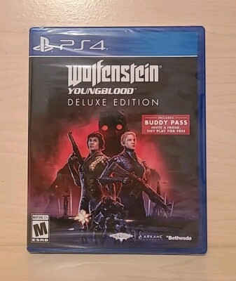 Wolfenstein Youngblood Deluxe Edition PS4 PlayStation 4 - BRAND NEW AND SEALED