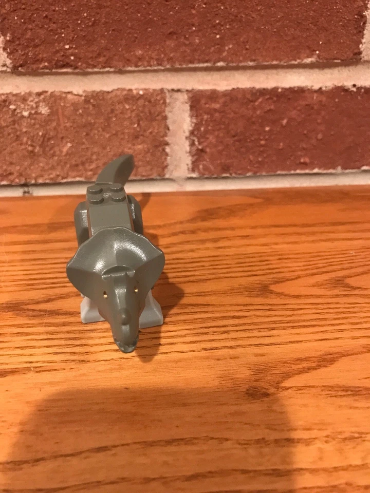 乐高三角龙恐龙动物 5975 冒险家恐龙岛深灰色和浅灰色 — 第 2/4 张图片