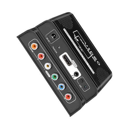 5 RCA Ypbpr Component Coaxial Audio to HDMI Video Converter Adapter for PS2 Xbyd - Picture 11 of 15