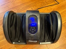 TISSCARE Shiatsu Foot Massager With Heat, Foot Massager For Neuropathy