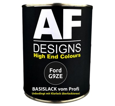 0,5L Autolack für Ford G9ZE Absolute Black Perl Spritzfertig