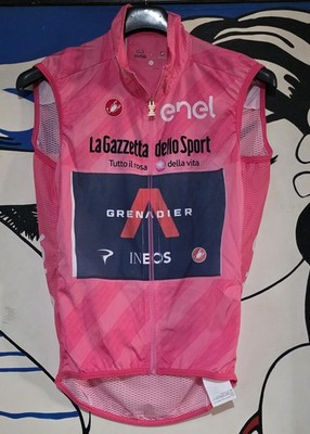 RADTRIKOT RENNSPORT FILIPPO GANNA TRIKOT ROSA TOUR D ITALIA 2021 TROPHÄE M