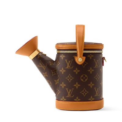 NEW Louis Vuitton Monogram Watering Can Bag Hand Bag Brown M27563