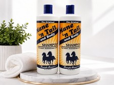 Mane n Tail Shampoo 32oz 2 Pack Original Horse Human Hair Growth Thickening 0.78 per gallon