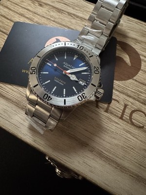 Aquatico Dolphin Diver 39mm Blue Automatic