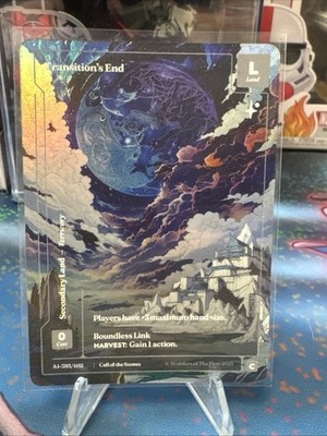 Wonders of the First Transition's End Formless Foil Alt Art Call of the Stones