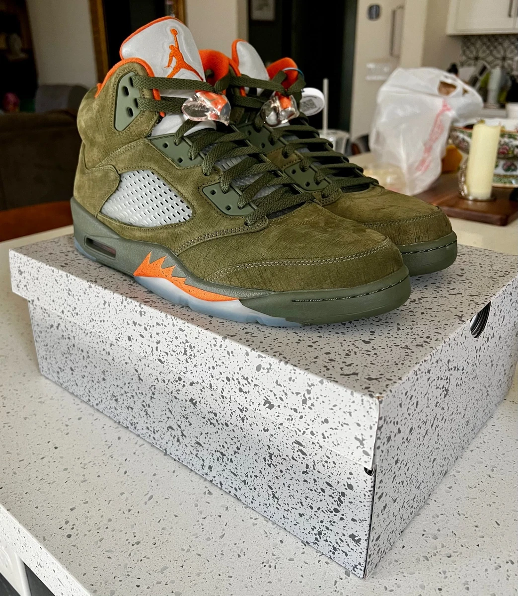 Jordan 5 Retro 2024 Olive for Sale | Authenticity Guaranteed | eBay